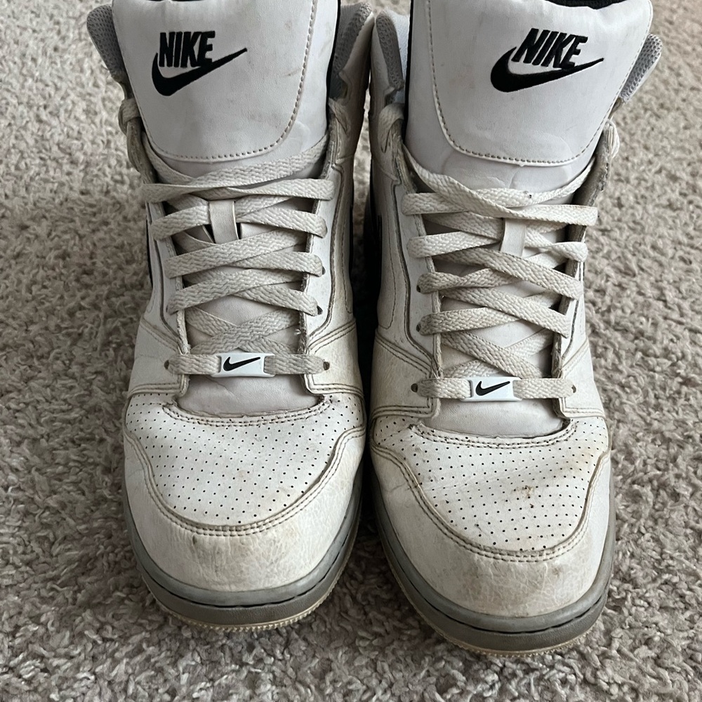 Nike White High-Top Sneakers